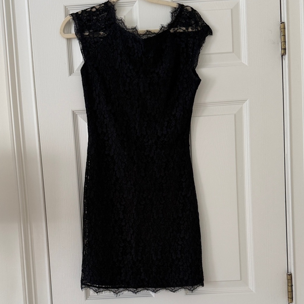 Black Lace Dress, size small